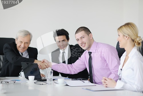 Image of business people group on meeting
