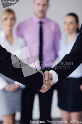 Image of business people group on meeting