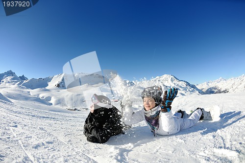Image of joy of winter season
