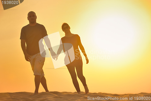 Image of couple enjoying the sunset