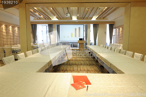 Image of Empty business conference room