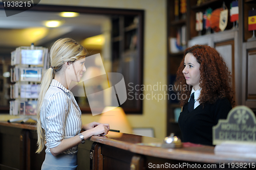 Image of hotel reception