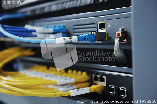 Image of network server room