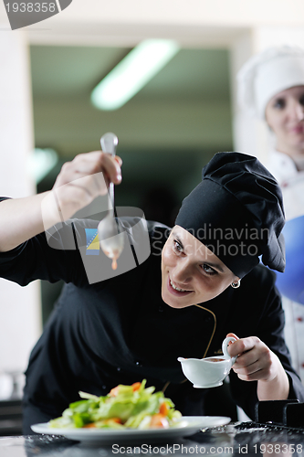 Image of chef preparing meal