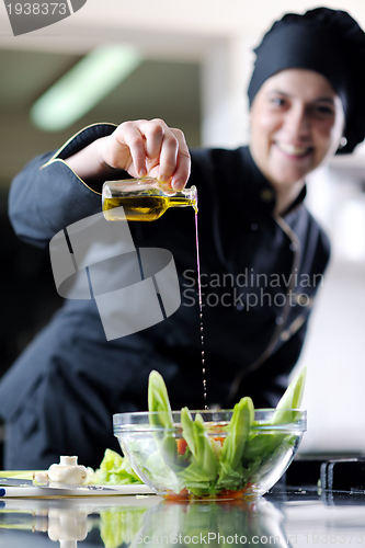 Image of chef preparing meal
