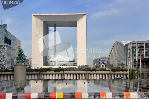 Image of Modern Buildings in the new center of Paris