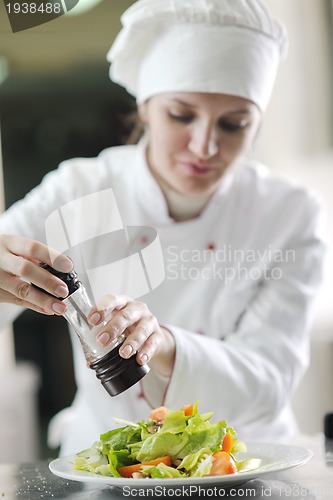 Image of chef preparing meal