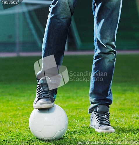 Image of business man in sport