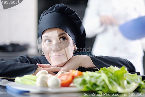 Image of chef preparing meal