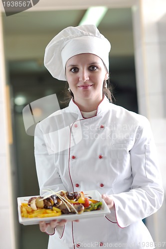 Image of chef preparing meal