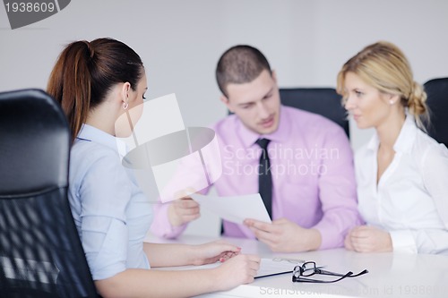Image of business people group on meeting