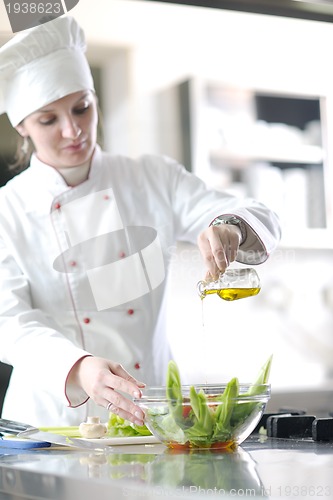 Image of chef preparing meal