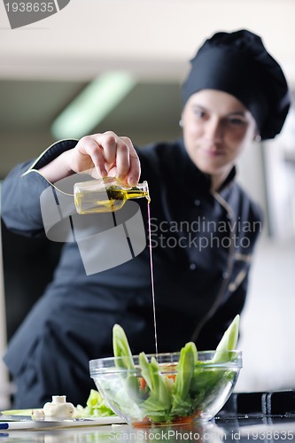 Image of chef preparing meal
