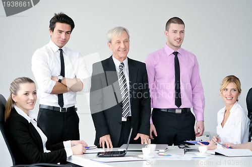 Image of business people group on meeting