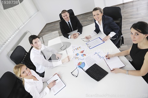 Image of business people in a meeting at office