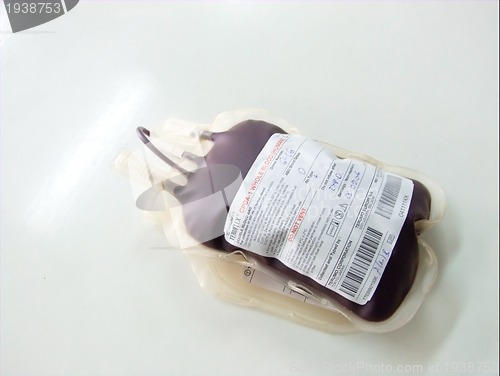 Image of blood donate bag