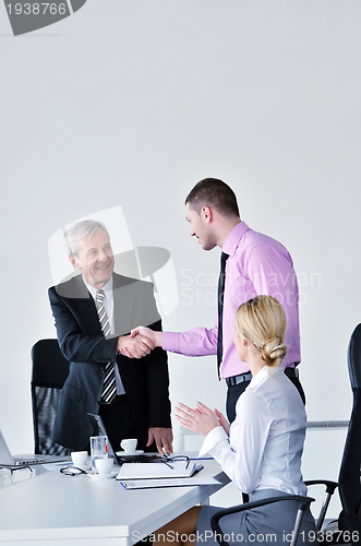 Image of business people group on meeting
