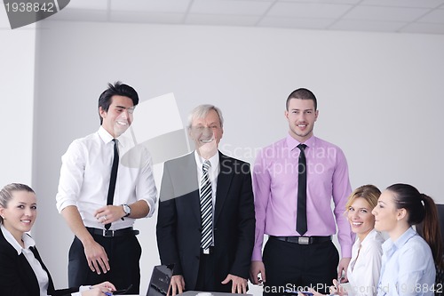 Image of business people group on meeting