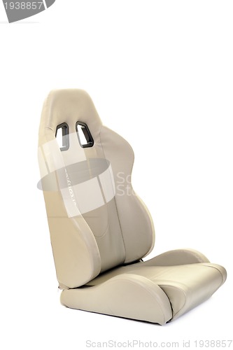 Image of isolated car seat