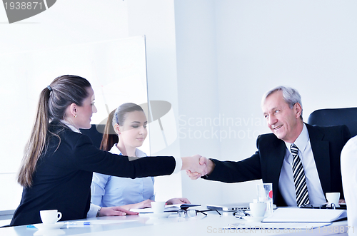 Image of business people group on meeting