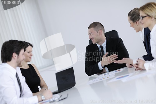 Image of business people in a meeting at office