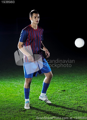 Image of football player in action