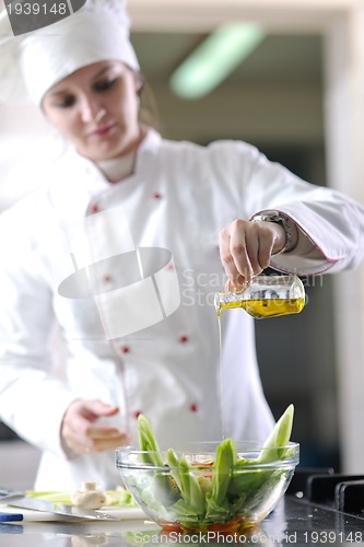 Image of chef preparing meal