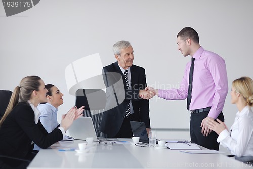 Image of business people group on meeting