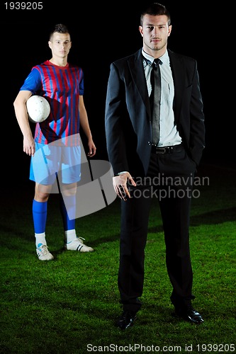 Image of professional sport manager and coach