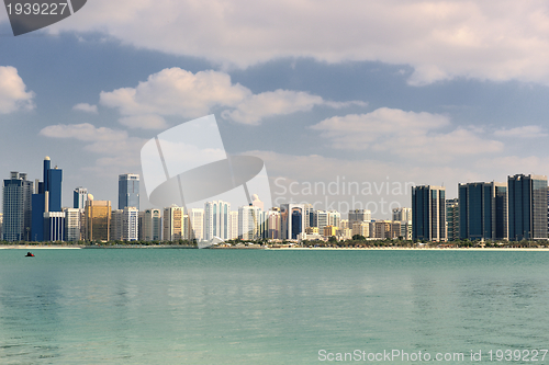 Image of abu dhabi cityscape