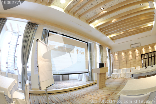 Image of Empty business conference room