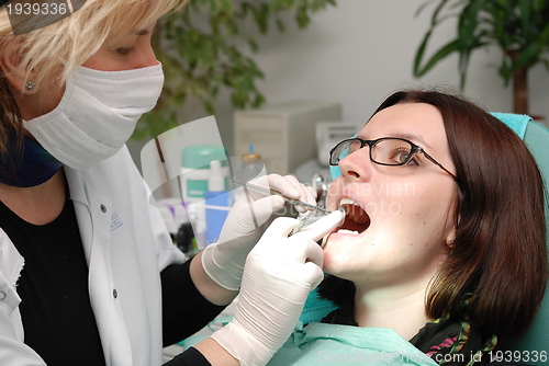 Image of at dentist