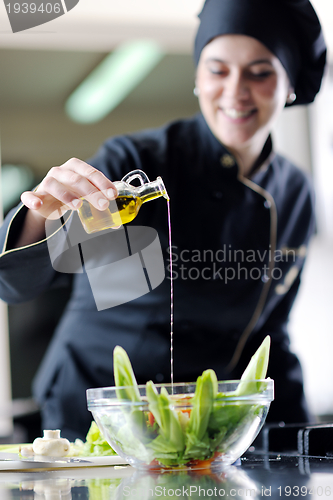 Image of chef preparing meal