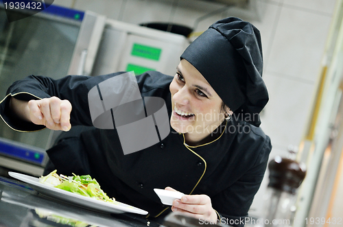 Image of chef preparing meal
