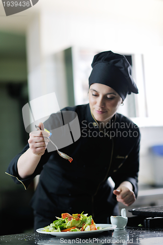 Image of chef preparing meal