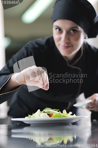 Image of chef preparing meal