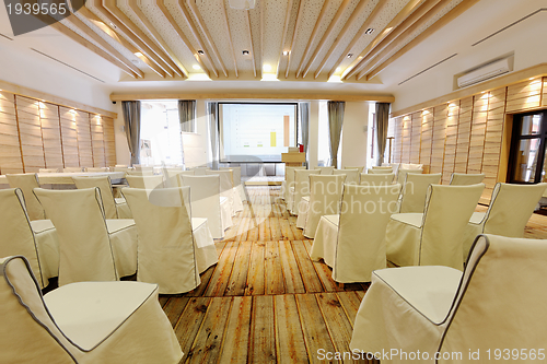 Image of Empty business conference room