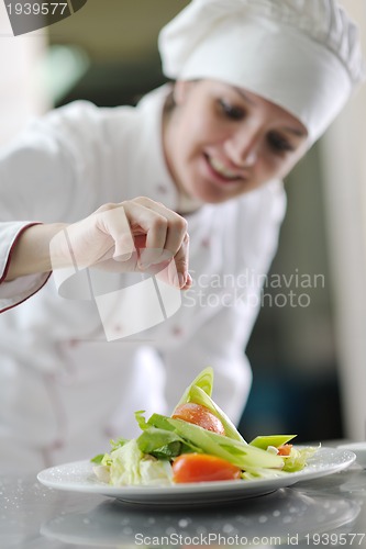 Image of chef preparing meal