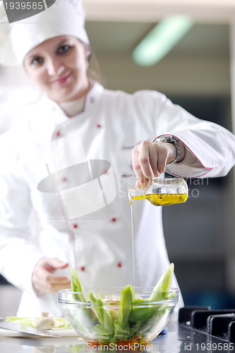 Image of chef preparing meal