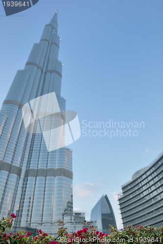 Image of dubai burj khalifa skyscraper