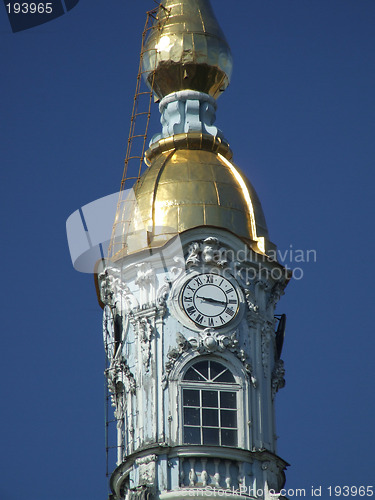 Image of Russian landmark - clock tower