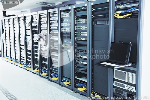 Image of network server room