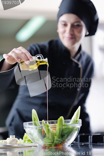 Image of chef preparing meal