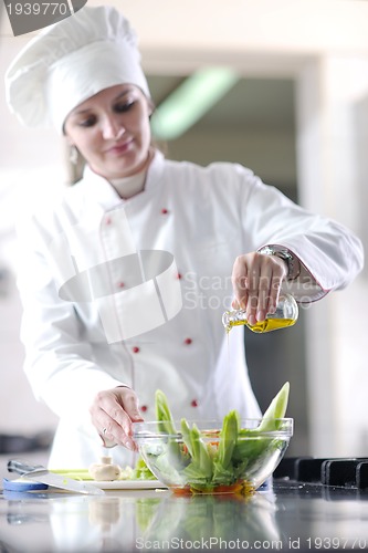 Image of chef preparing meal