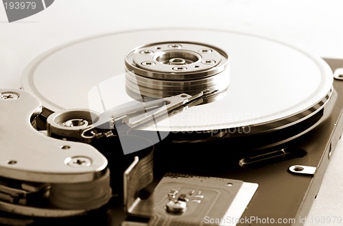 Image of Computer hard Disk Drive