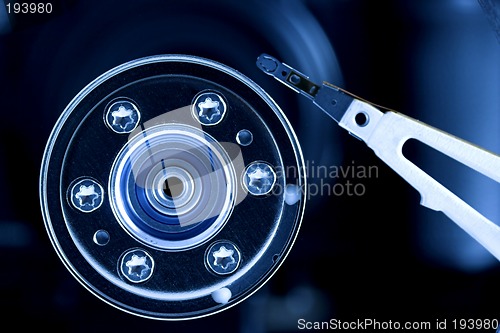 Image of Computer hard Disk Drive