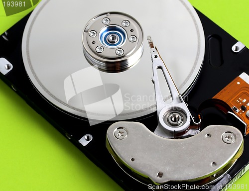 Image of Computer hard Disk Drive