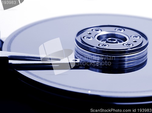 Image of Computer hard Disk Drive