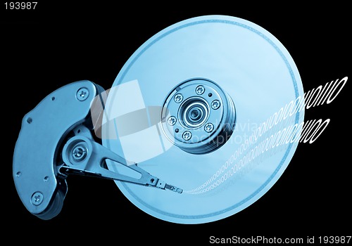 Image of Computer hard Disk Drive