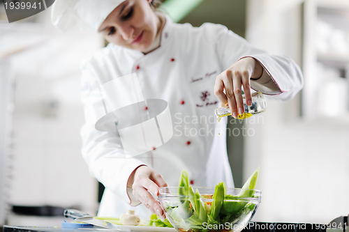 Image of chef preparing meal